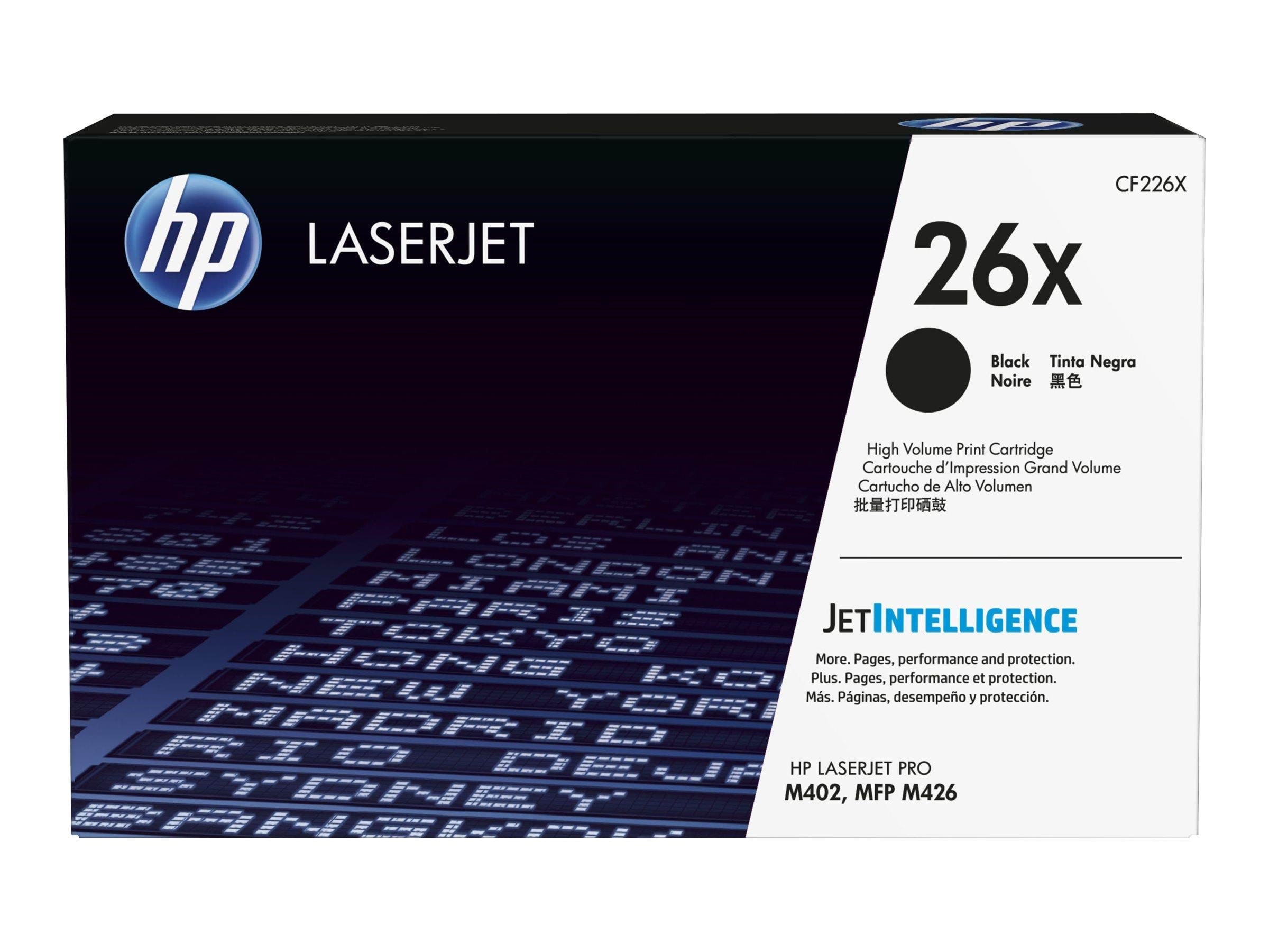 HP 26x / Cf226x High Capacity Black Toner - Druckerzubehoer Tinte Toner Schwarz