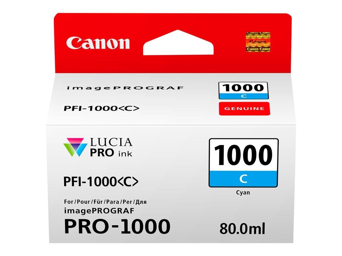 Canon Pfi-1000 / 0547c001 Cyan - Druckerzubehoer Tinte Toner