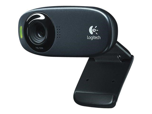 Logitech C310 HD Webcam Refresh - Black - Webcams
