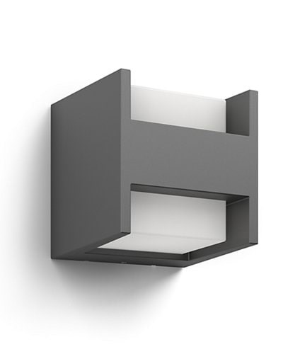 Philips Arbour Außenwandleuchte, Led, Anthrazit - Lampen 915005193701