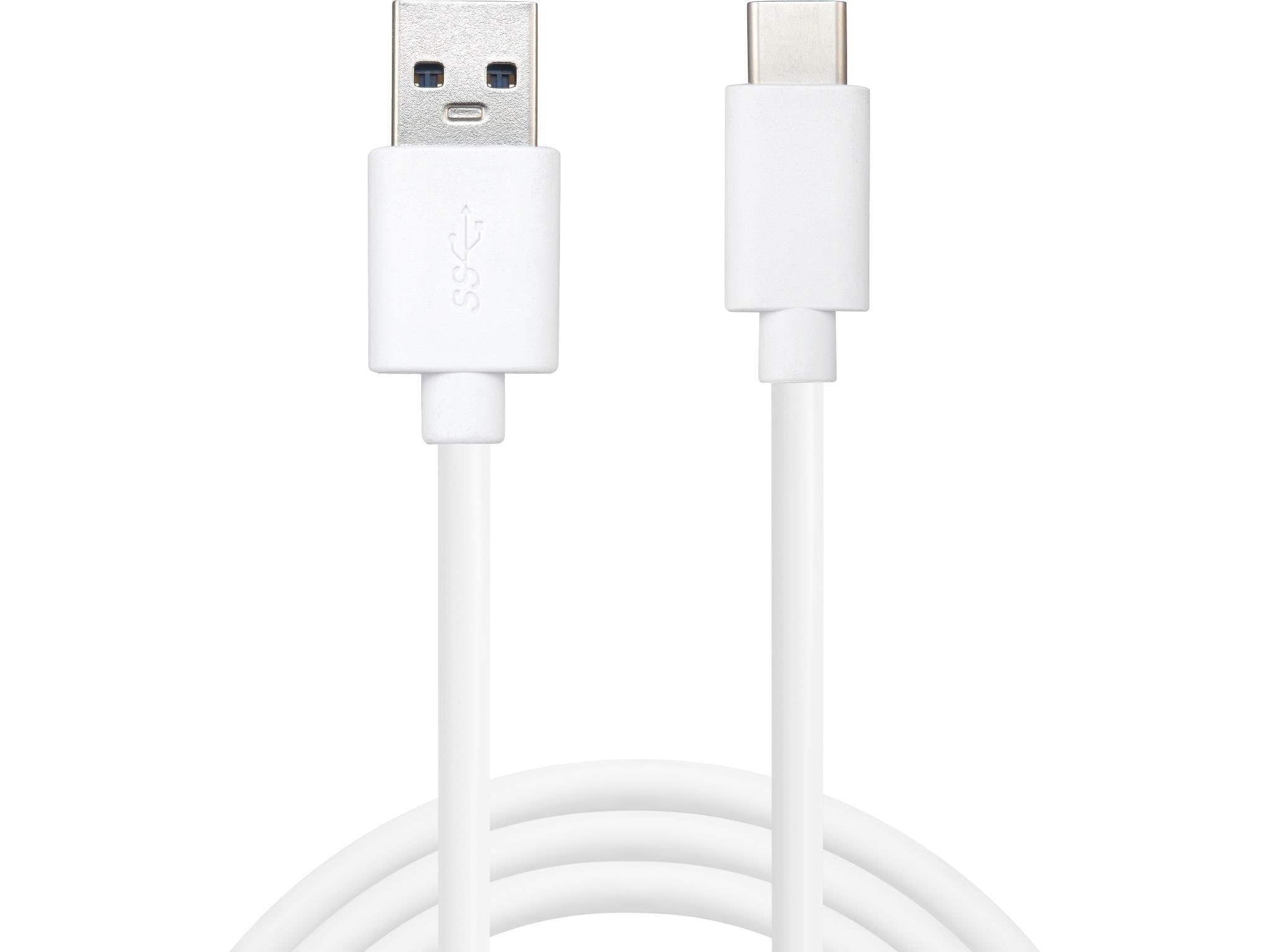 Sandberg Usb-c to Usb-a - 2m - Usb Kabel Weiß 136-14