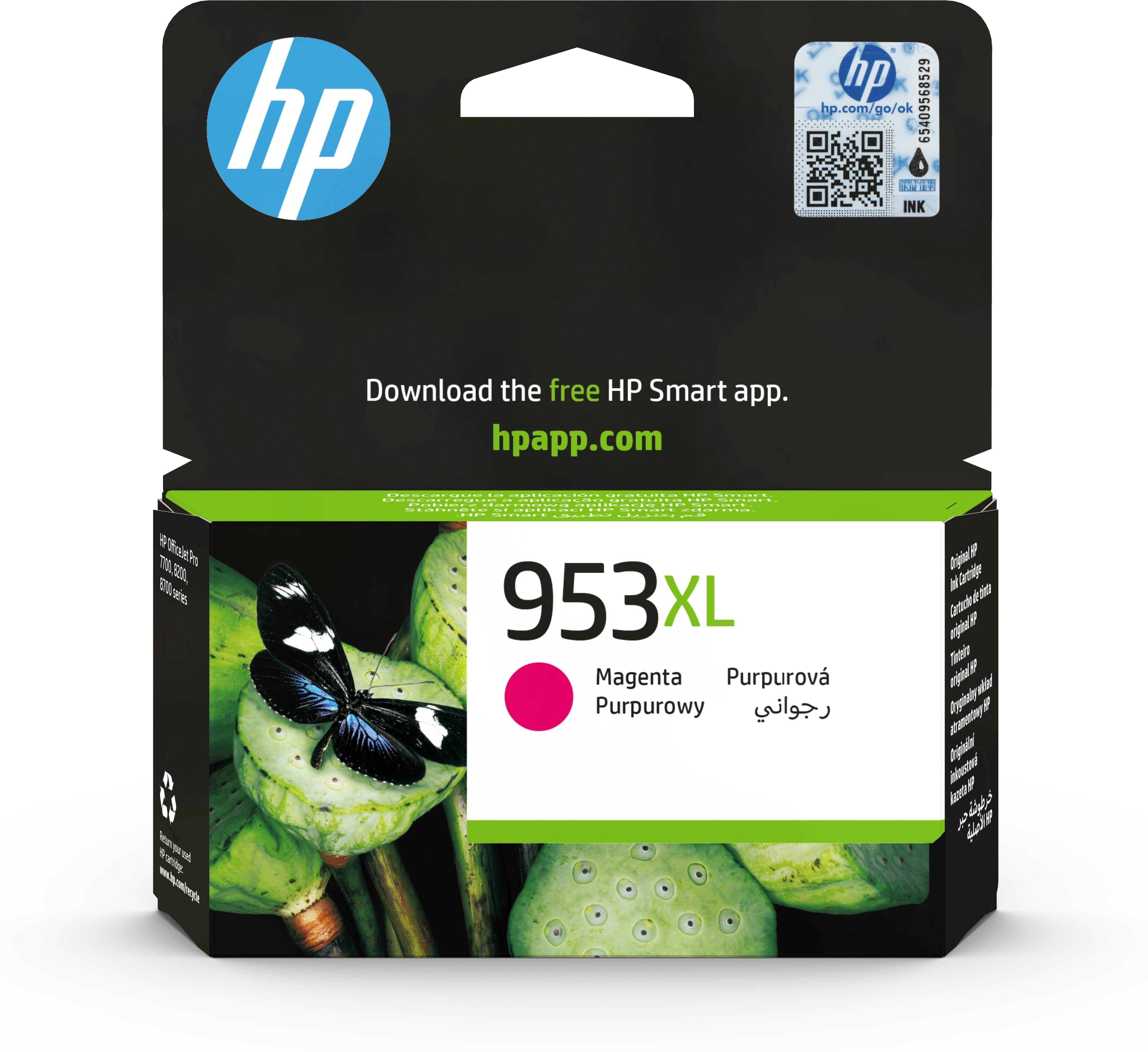 HP 953xl / F6u17ae High Capacity Magenta Ink - Druckerzubehoer Tinte Toner