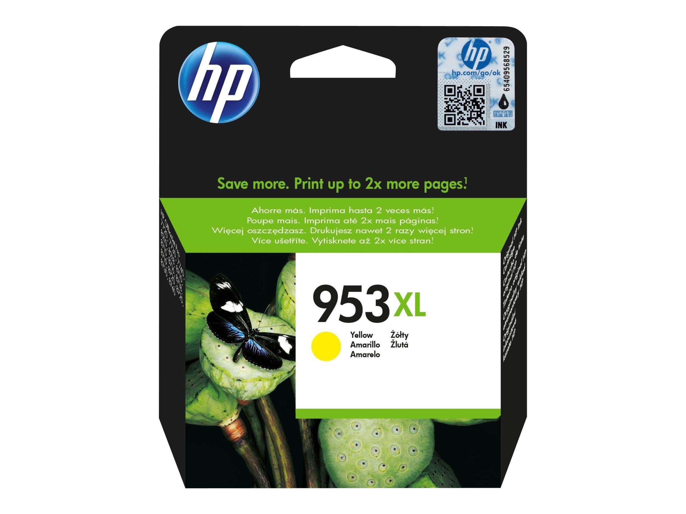 HP 953xl / F6u18ae High Capacity Yellow Ink - Druckerzubehoer Tinte Toner