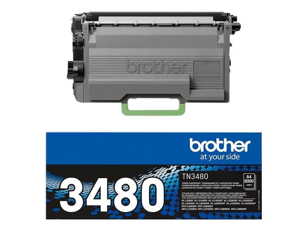 Brother Tn3480 / TN 3480 High Capacity Black Toner - Druckerzubehoer Tinte Toner