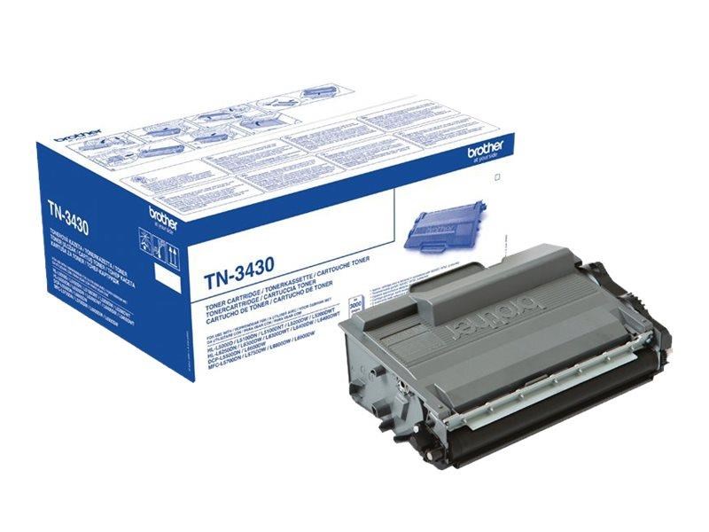 Brother Tn3430 / TN 3430 Black Toner - Druckerzubehoer Tinte Toner Schwarz