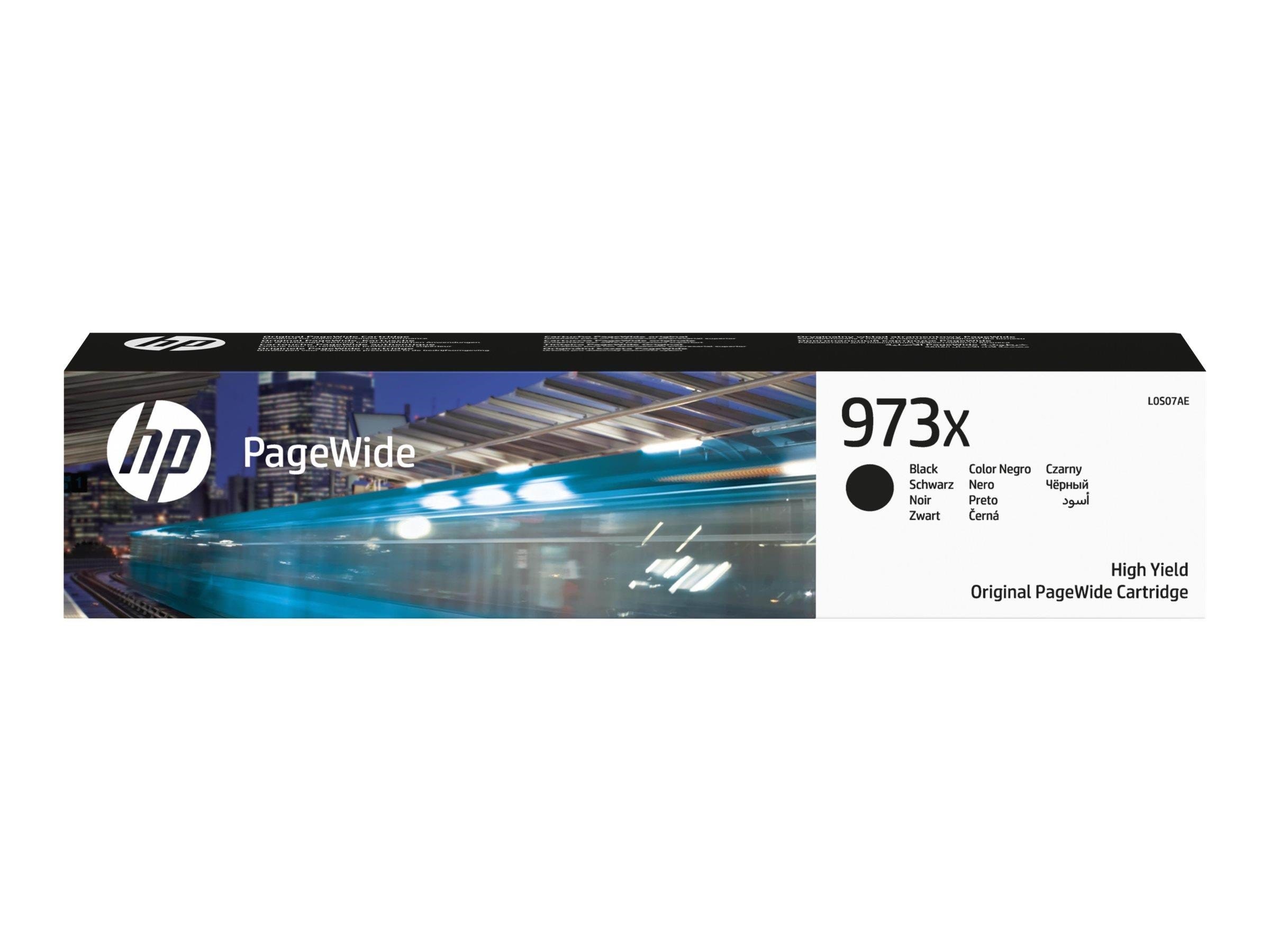 HP 973x / L0s07ae High Capacity Black Ink - Druckerzubehoer Tinte Toner Schwarz