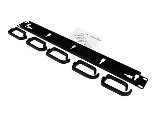 1U 19in Metal Rackmount Cable Management Panel - Netzwerkzubehoer