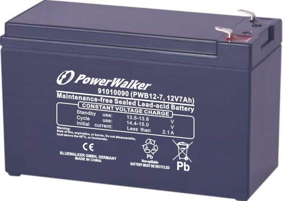 Bluewalker Powerwalker Pwb12-7 - 7ah/12v - Usvs 91010090