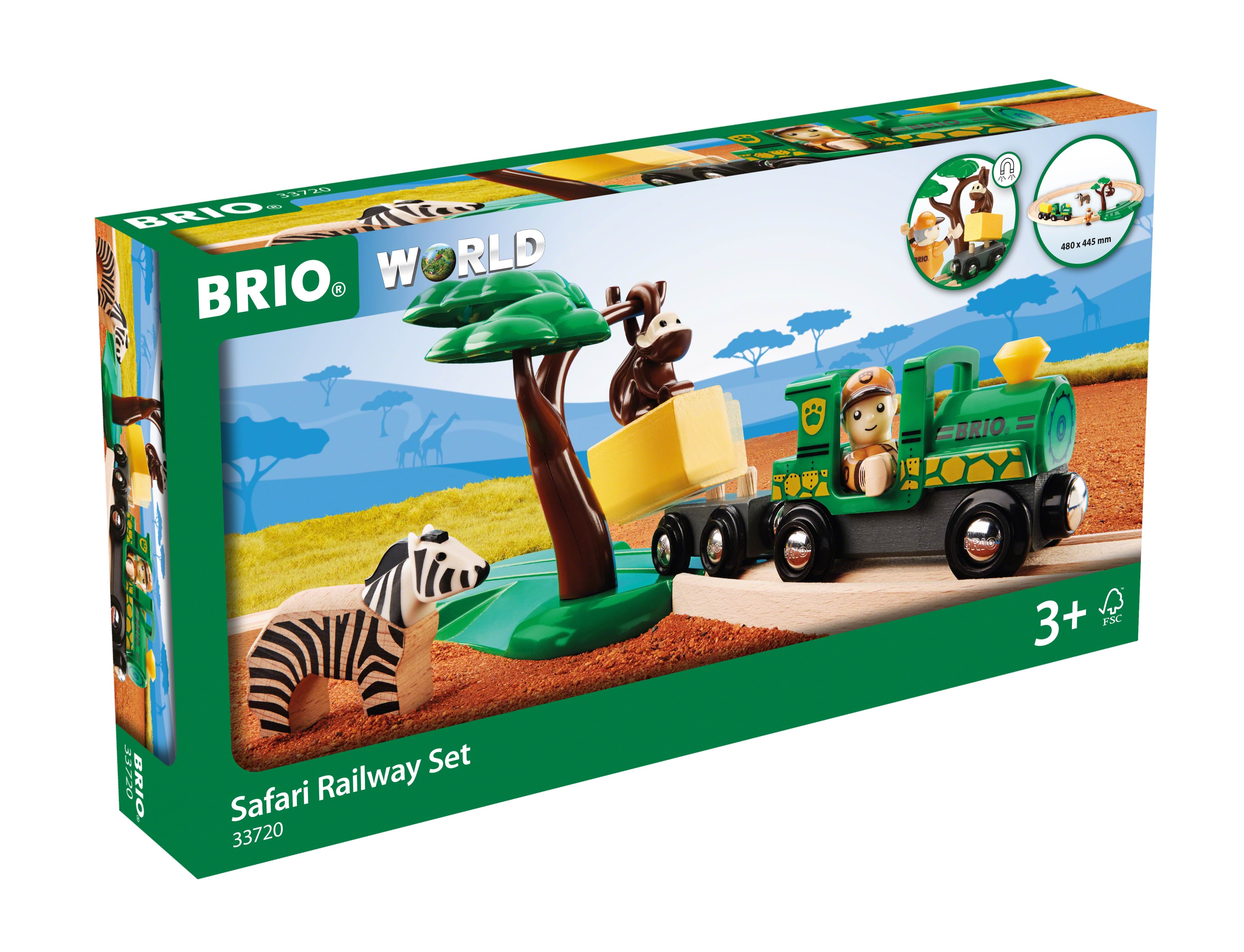 Brio Safari Railway Set - Brio Train 33720