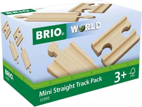 Brio Mini Straight Track Pack - Brio Train