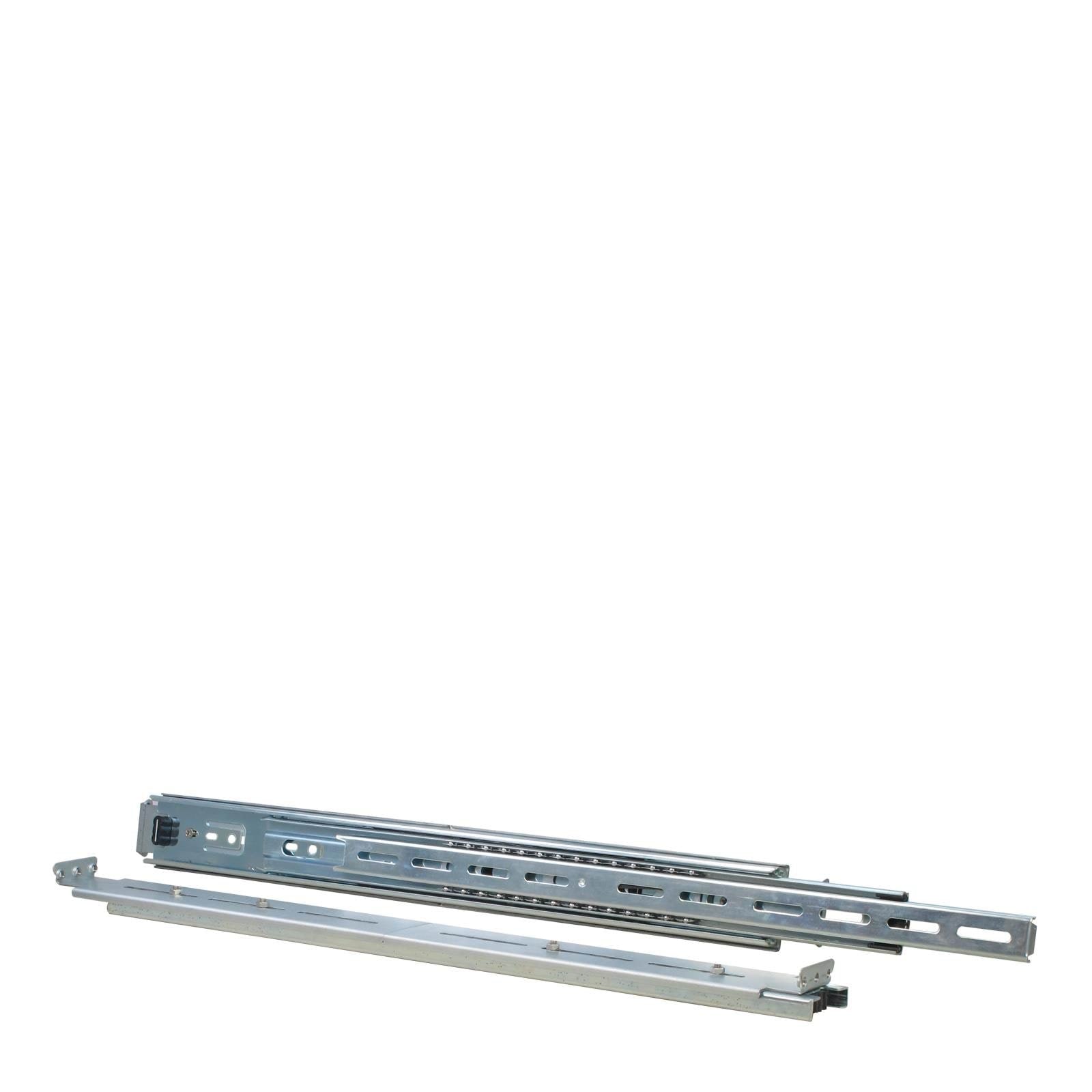 Inter-tech 88887195 - 1U - Telescopic Slide Rails - Rack Gehaeuse