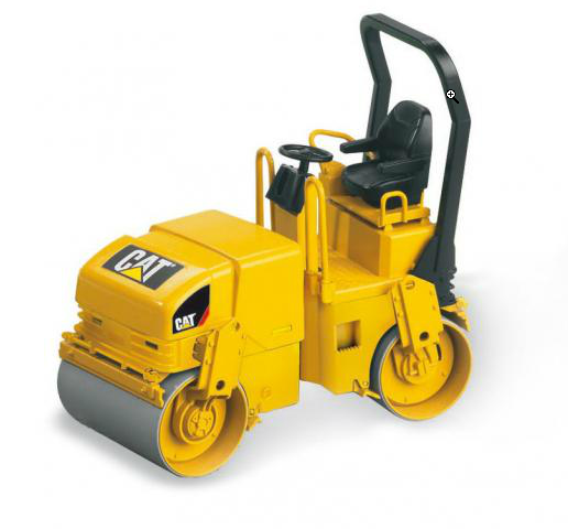 Bruder Cat Asphalt Drum Compactor - Spielzeugauto