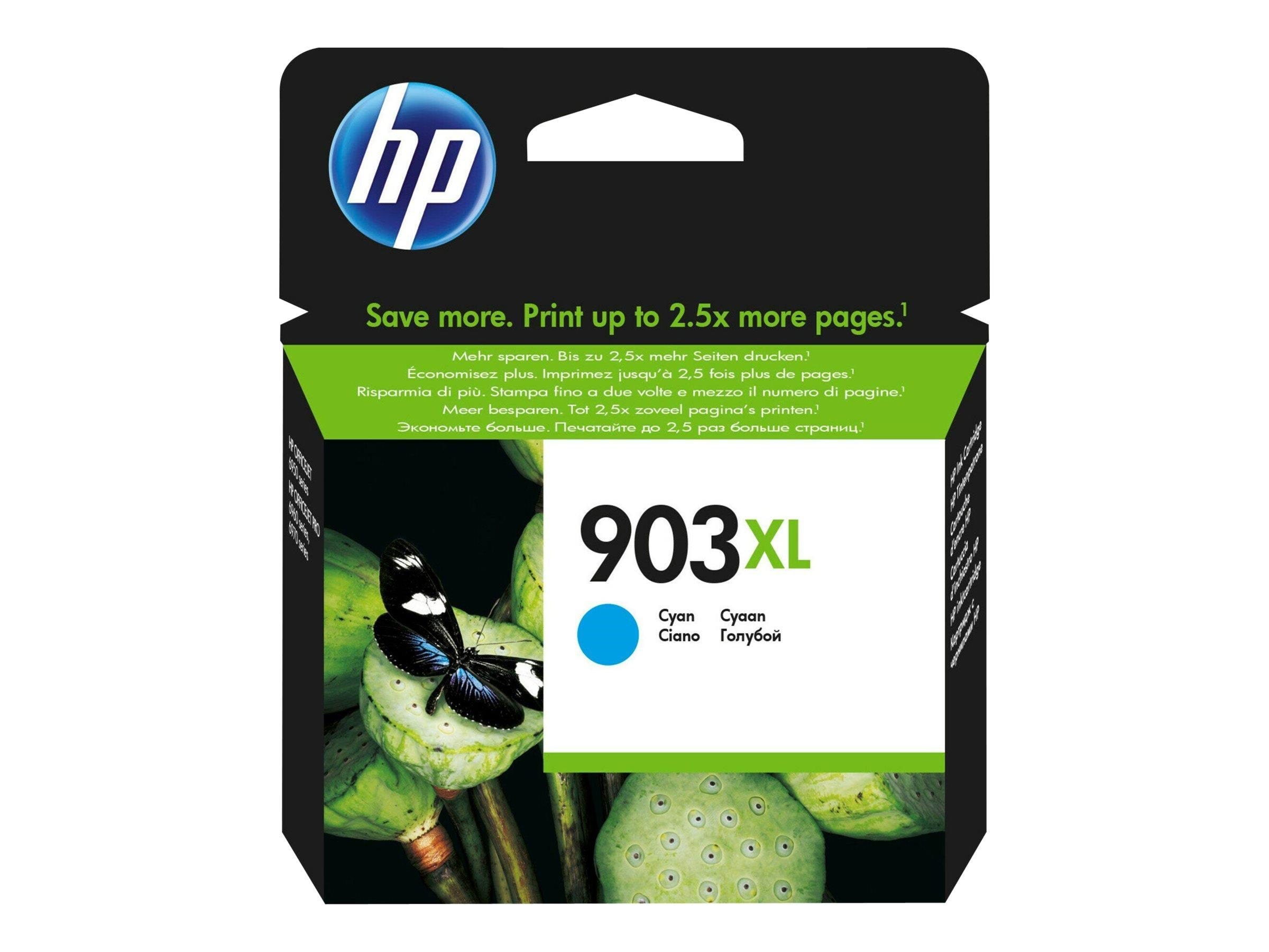 HP 903xl / T6m03ae High Capacity Cyan Ink - Druckerzubehoer Tinte Toner