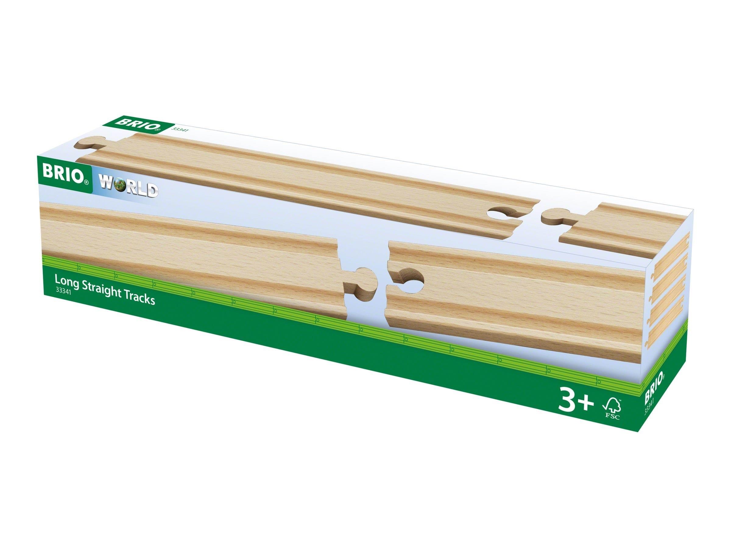 Brio Long Straight Tracks - Brio Train