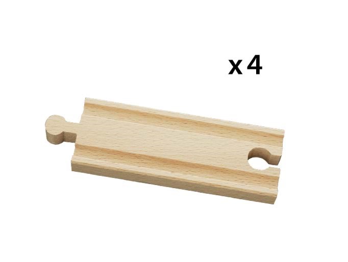 Brio Short Straight Tracks - Brio Train 33334