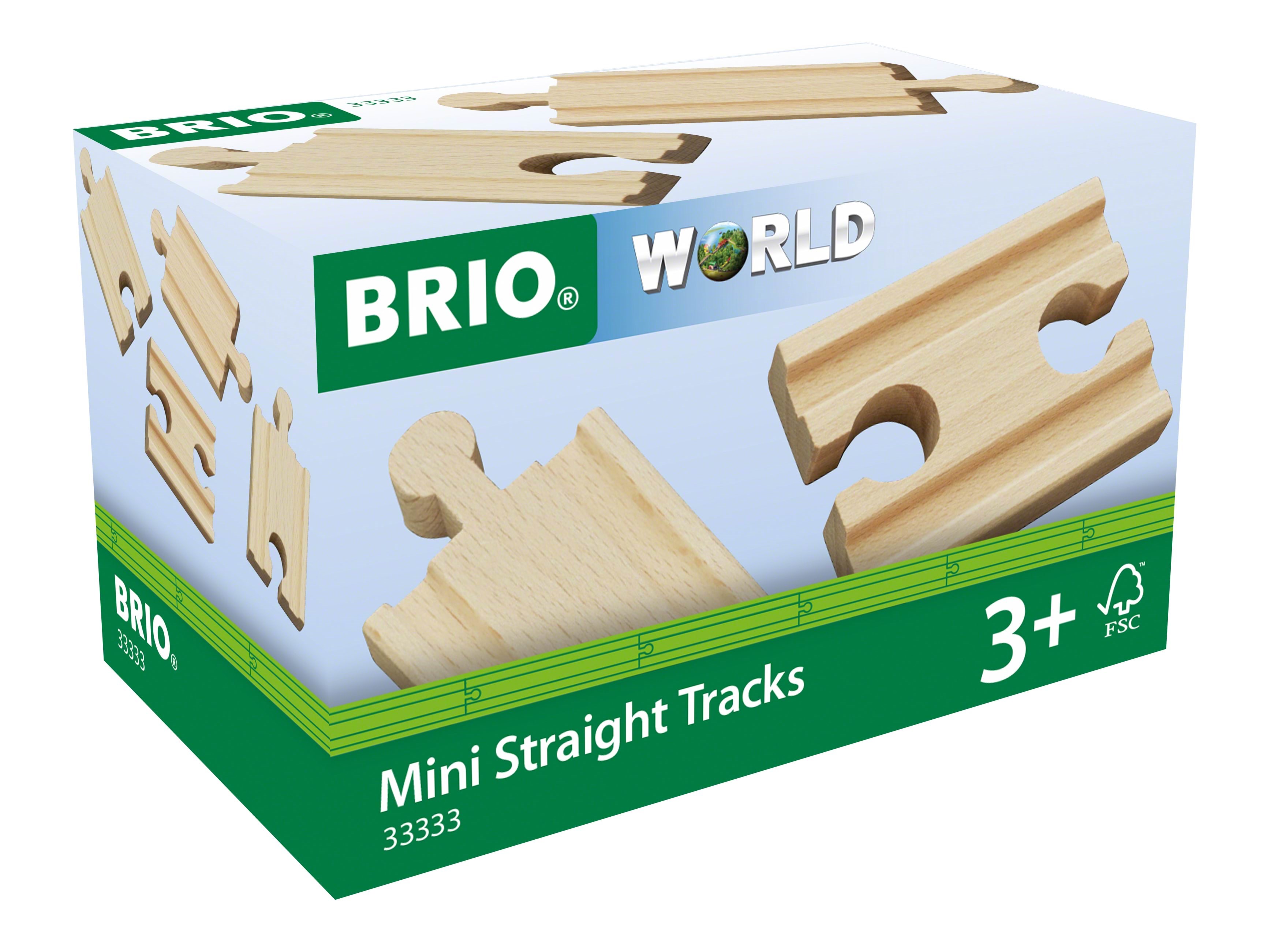 Brio Mini Straight Tracks - Brio Train