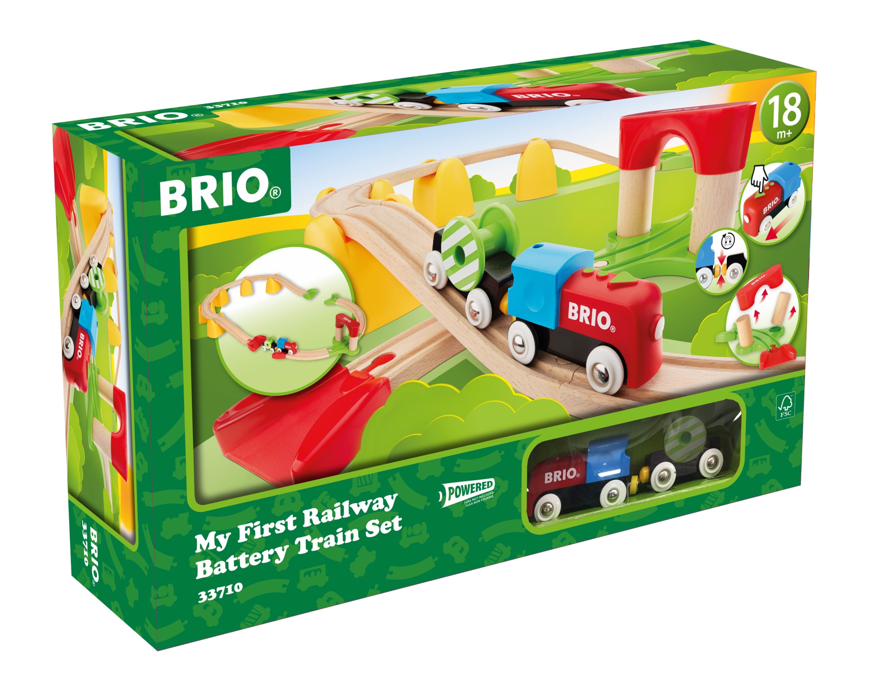 Brio My First Railway B/o Train Set - Brio Train 33710