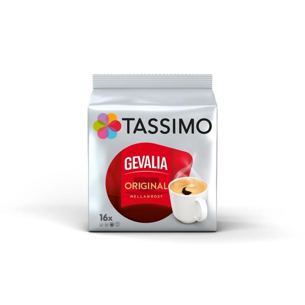 Tassimo Pods Gevalia - Medium Roast - 16 Pcs - Kaffeezubereitung