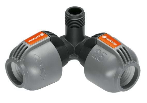 Gardena Winkelstück 25 mm x 1/2"-Außengewinde - Gartenbewaesserung