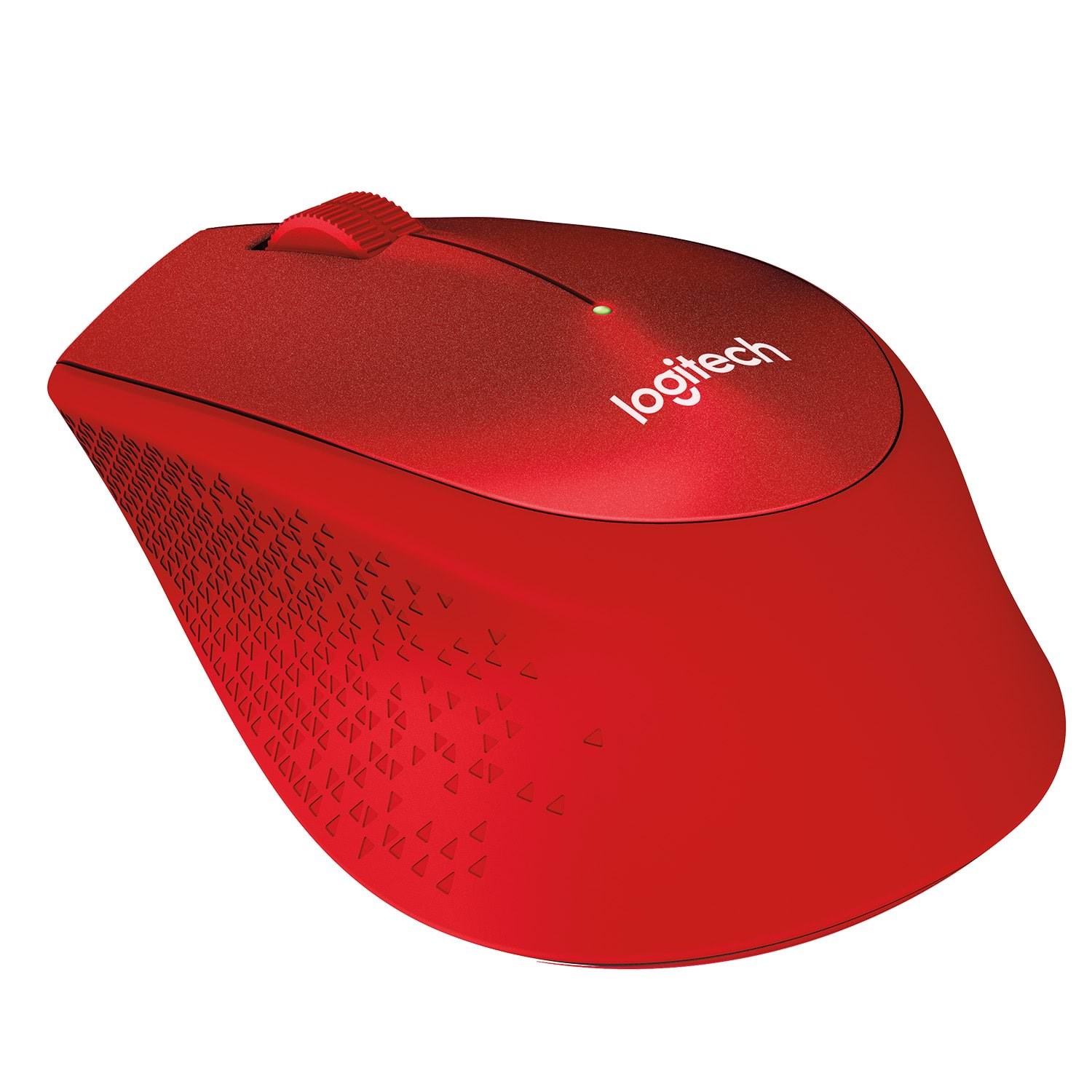 Logitech M330 Silent Plus - Maus (Rot)