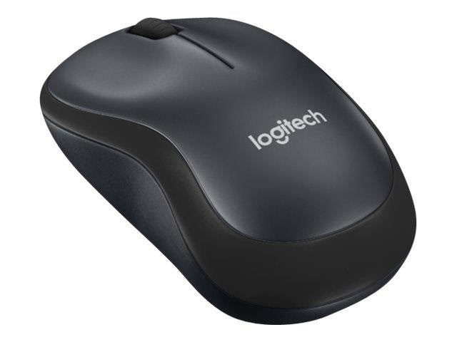 Logitech M220 Silent Wireless PC Mouse - Maus (Schwarz) 910-004878