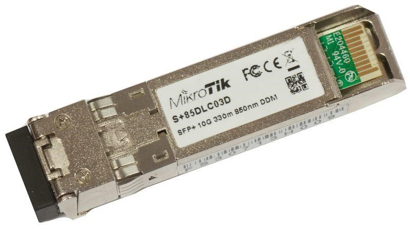 Mikrotik S+85dlc03d Sfp+ (10gbit) 300m Multi Mode - Repeater Transceiver