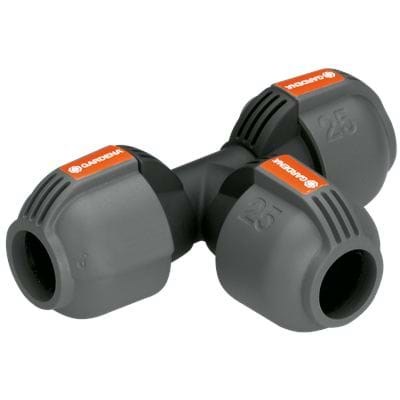 Gardena T-stück 25 mm - Gartenbewaesserung 2771-20