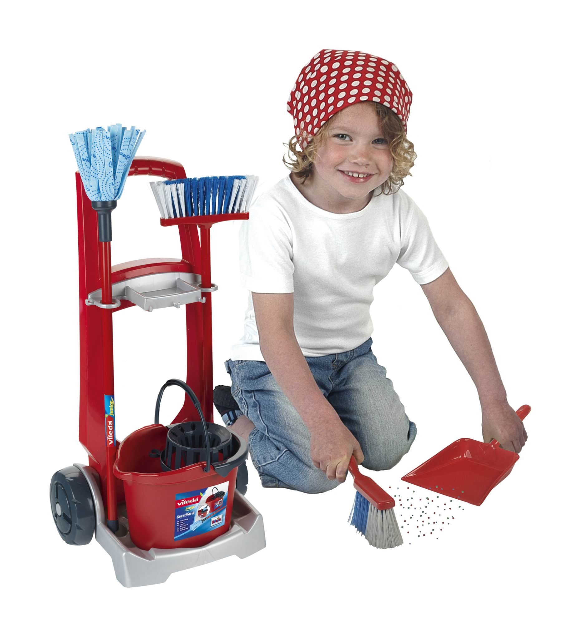 Theo Klein Cleaning Trolley - Rollenspiele