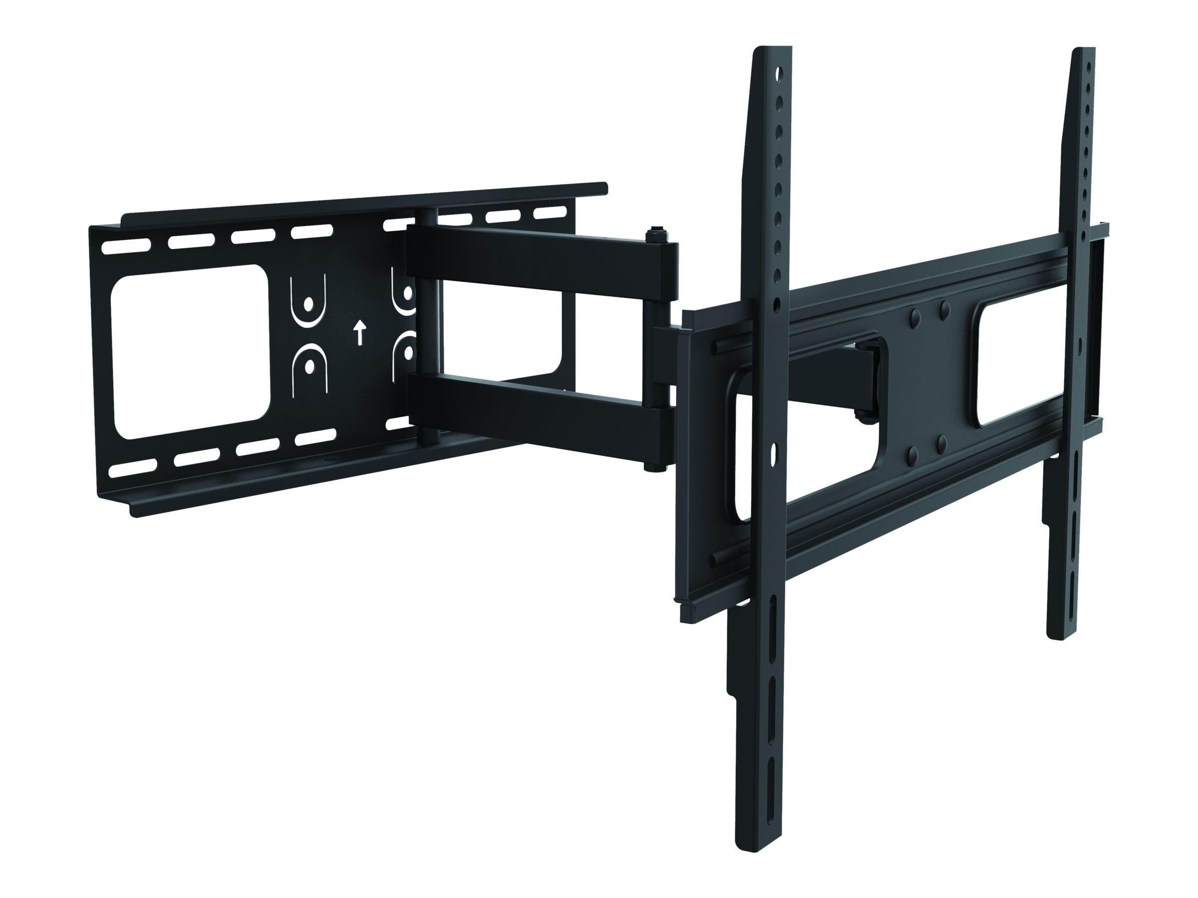 Deltaco Arm-460 - Max 50 kg - Recommended For 70" - TV AV Moebel Wandbeschlaege Schwarz