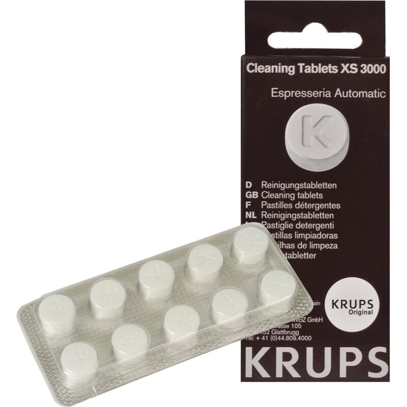 Krups XS 3000 Cleaning Tablets - Kaffeezubereitung Xs300010