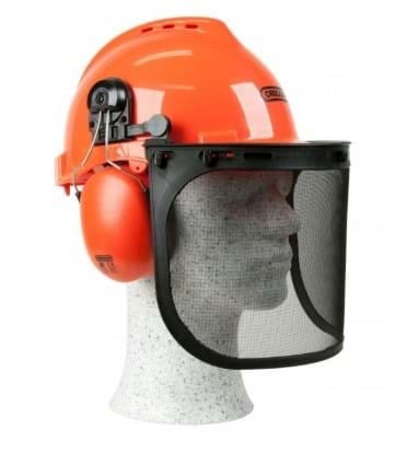 Al-ko Oregon Safety Helmet With Earmuffs And Visor - Sicherheitsausruestung Arbeitskleidung