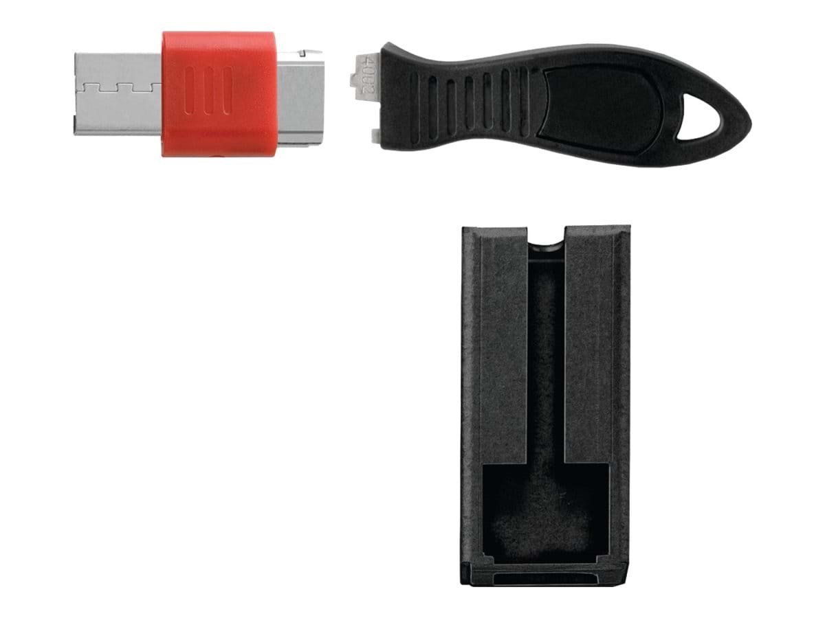 Kensington Usb Port Lock With Cable Guard - Square - Systemzubehoer K67915ww