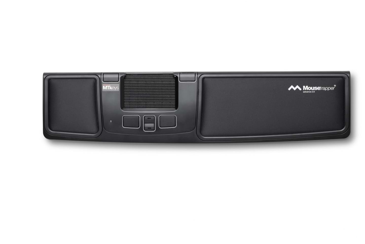 Mousetrapper Advance 2.0 - Black/white - Trackbar (Schwarz) - Maus