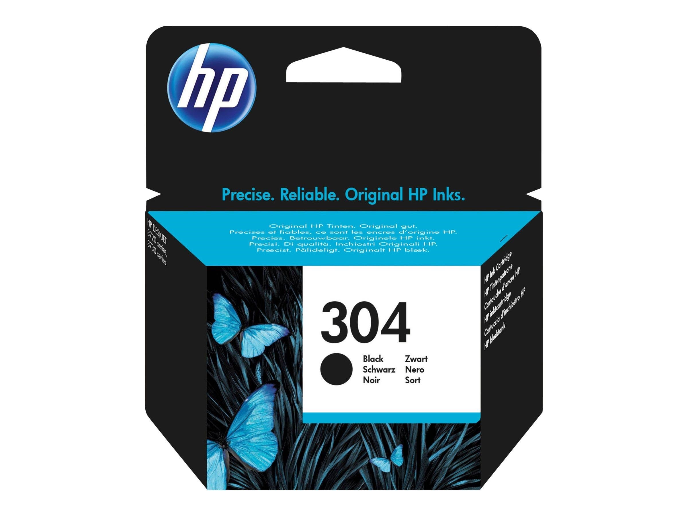 HP 304 / N9k06ae Black Ink - Druckerzubehoer Tinte Toner
