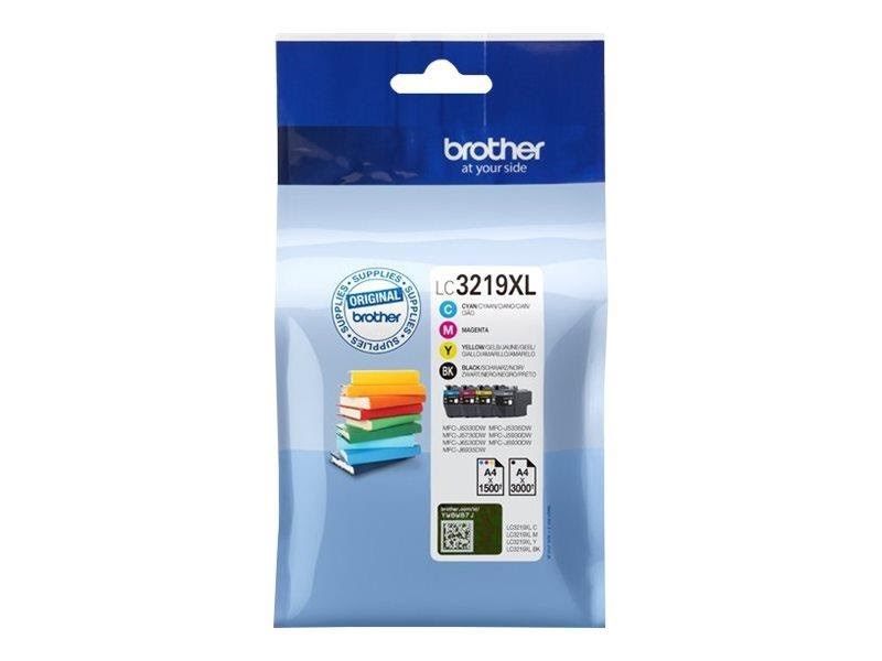 Brother LC 3219xl Value Pack (Yellow Black Magenta Cyan) - Druckerzubehoer Tinte Toner