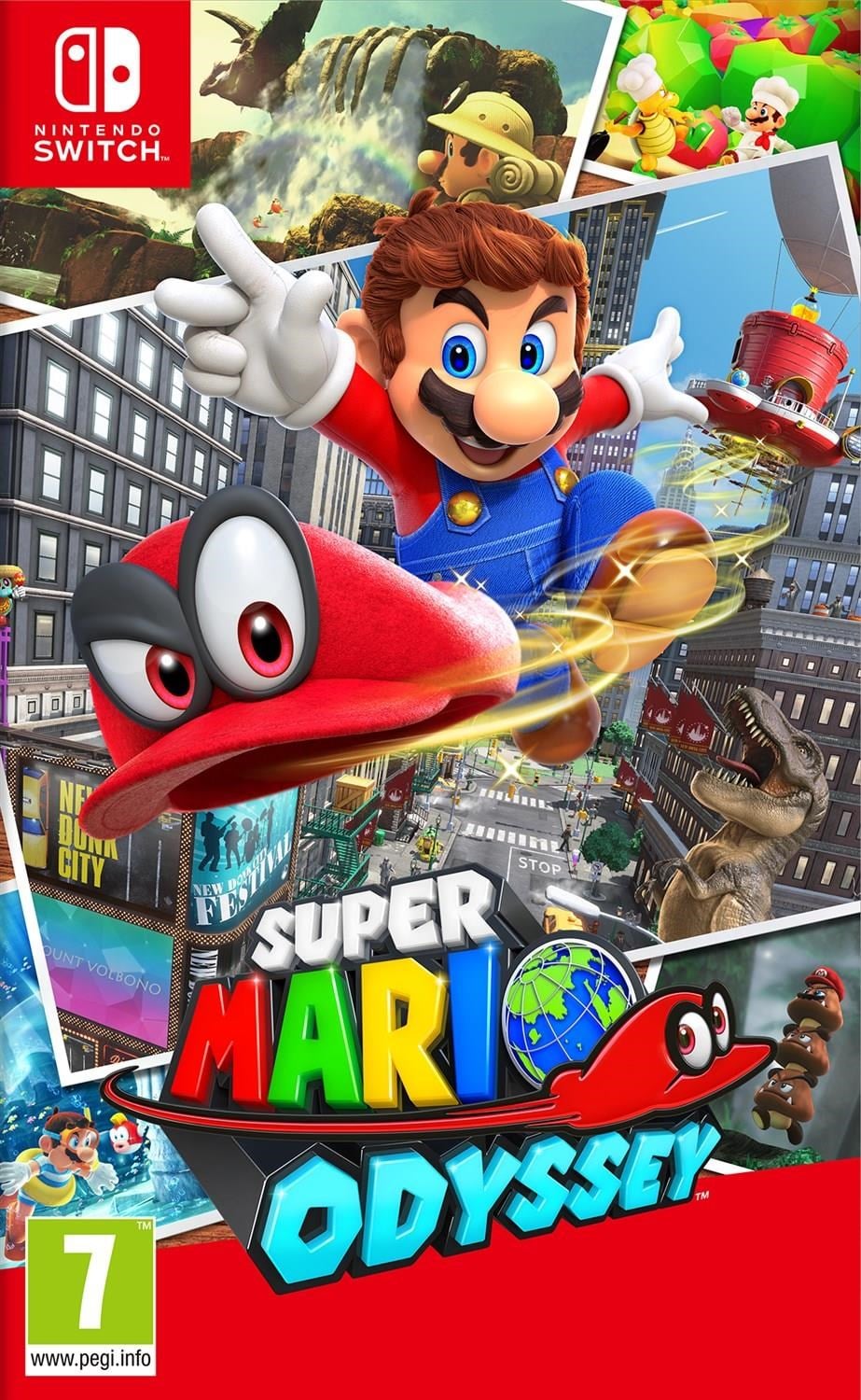 Super Mario Odyssey - Nintendo Switch - Platformer - Pegi 7 - Spiele 0045496420932