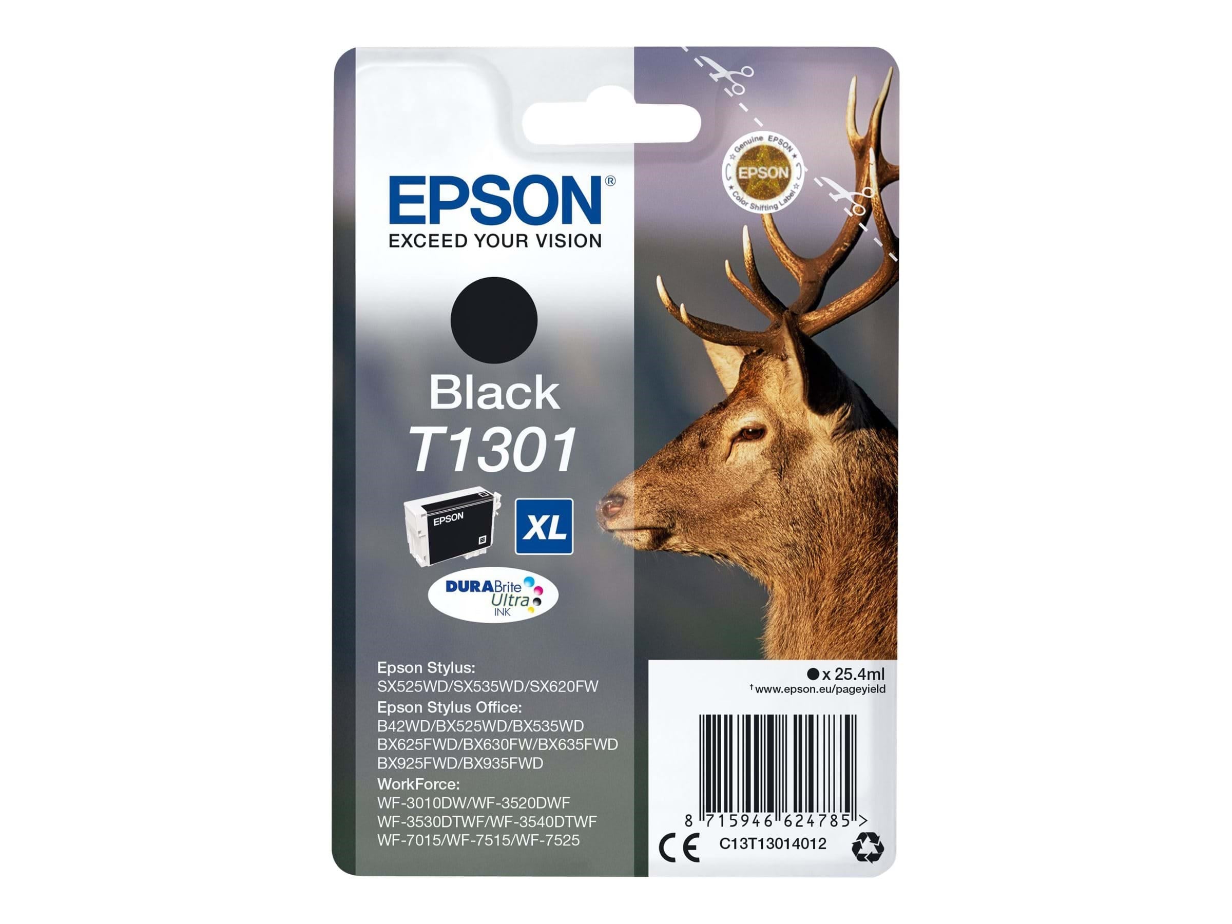 Epson T1301 - Druckerzubehoer Tinte Toner Schwarz C13t13014012