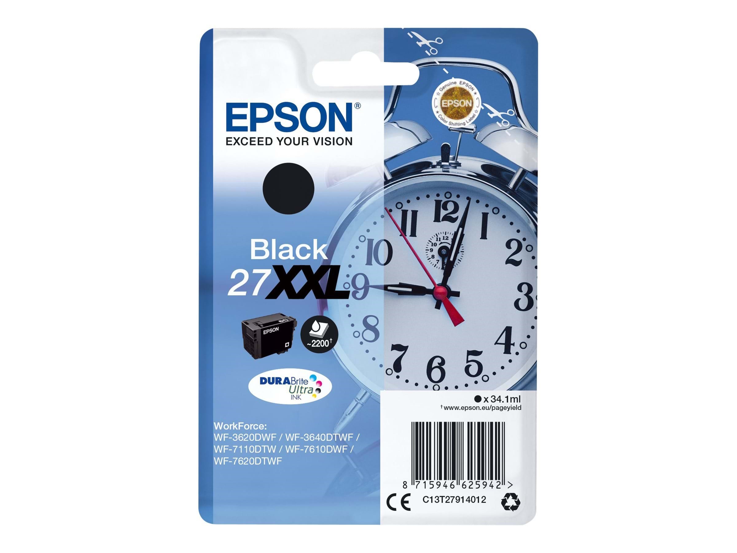 Epson 27xxl / C13t2791 Black Ink - Druckerzubehoer Tinte Toner