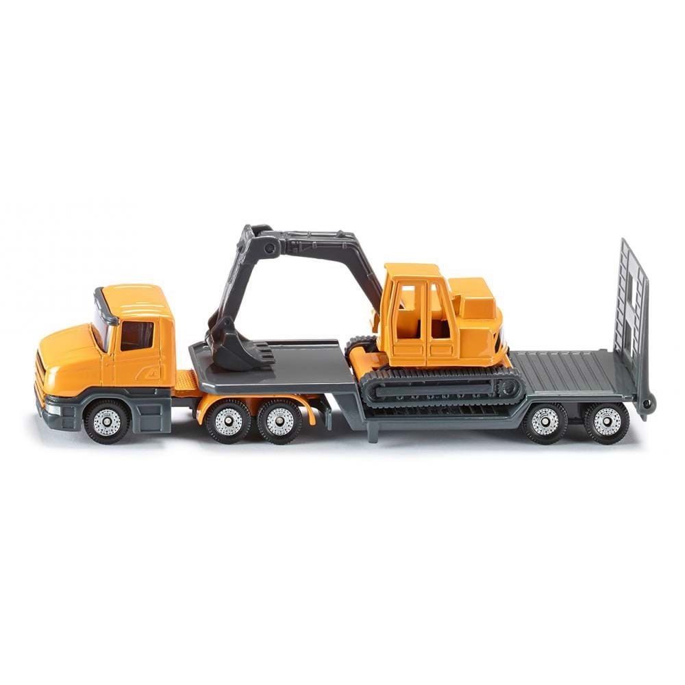 Siku Low Loader With Excavator - Spielzeugauto