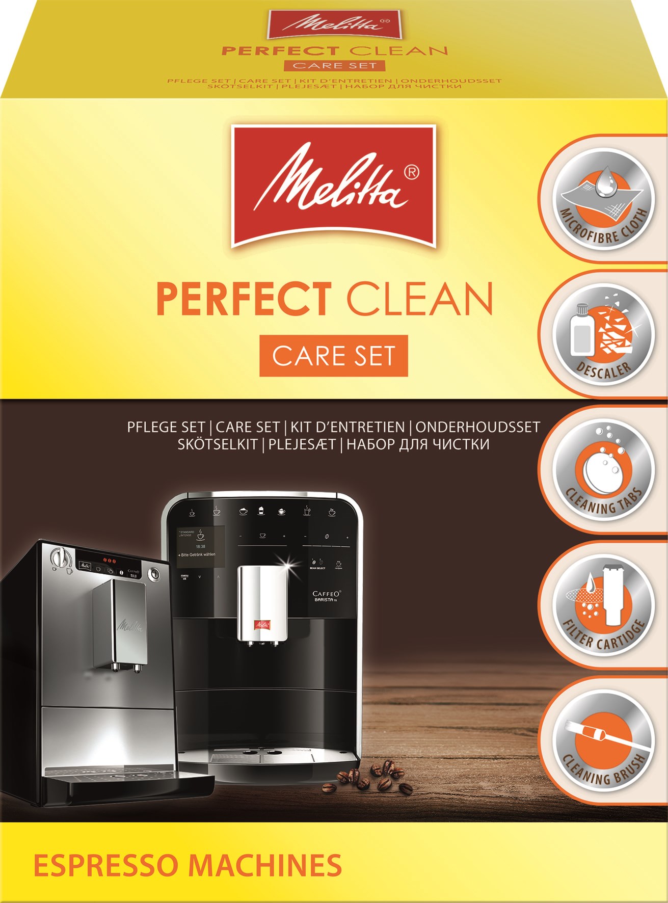 Melitta Perfect Clean Care Set - Kaffeezubereitung Transparent 4006508204946