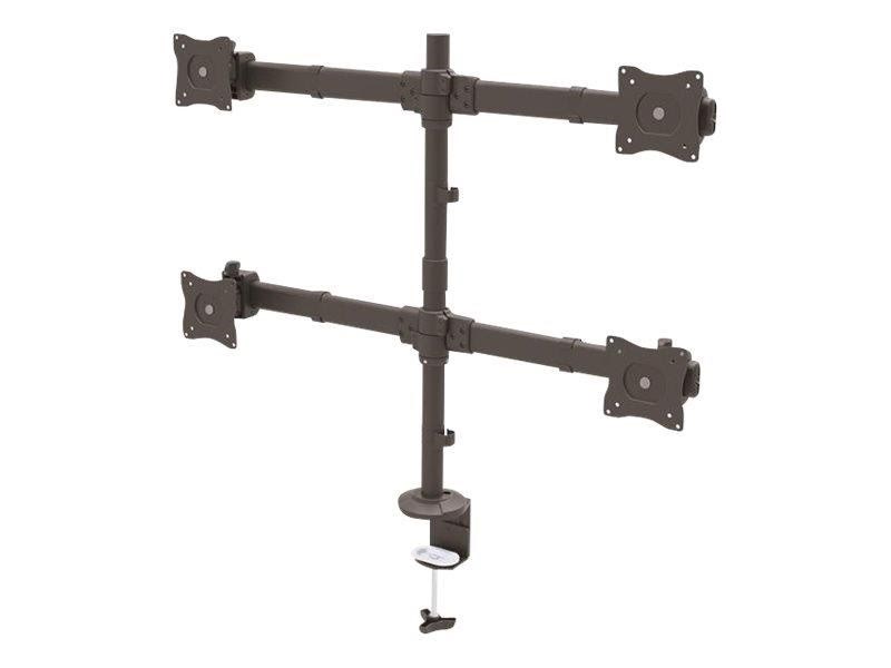 Desk Mount Quad Monitor Arm - Articulating - Monitorhalterung