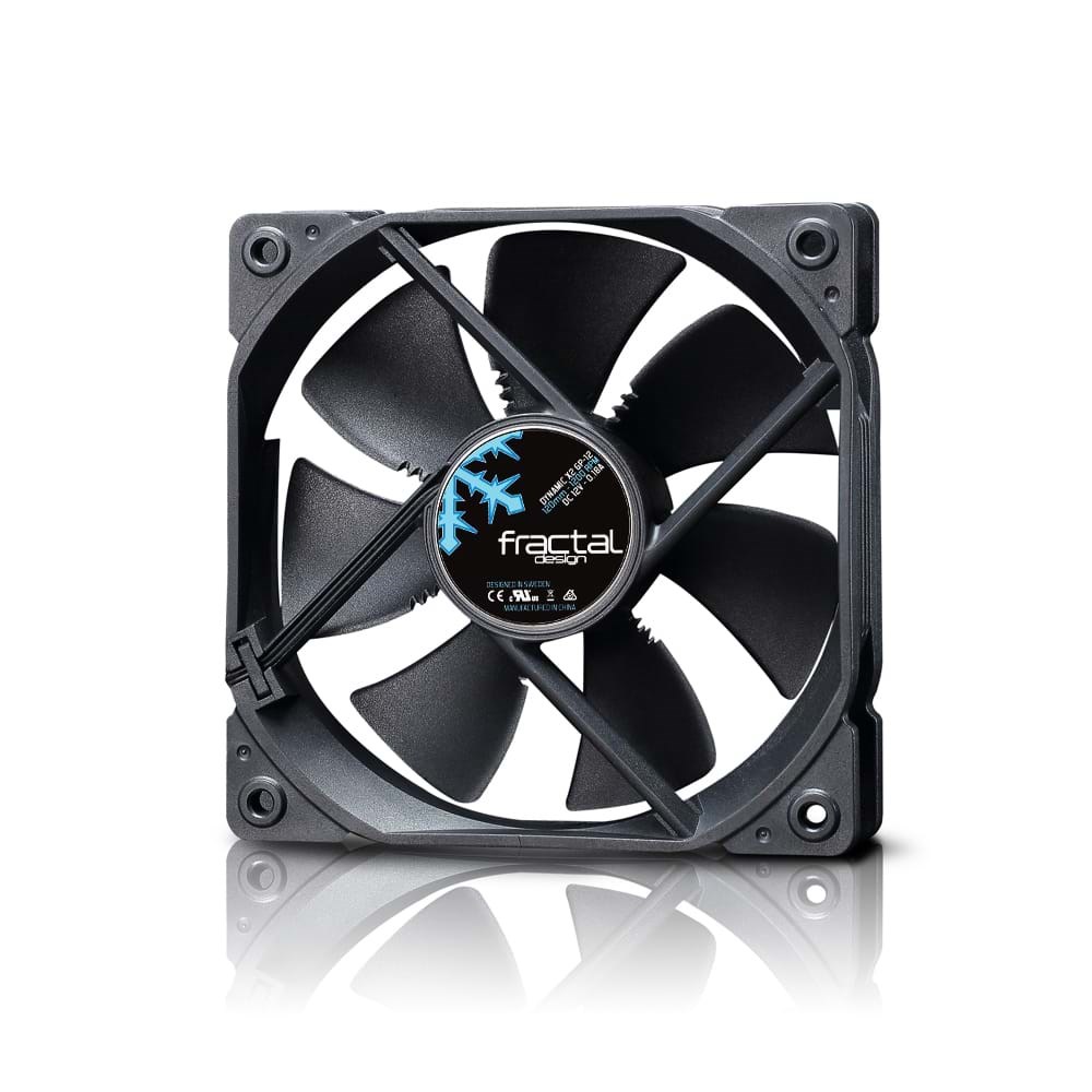 Fractal Design Fan Dynamic X2 Gp-12 - Gehäuselüfter - 120mm - Schwarz - 19 Dba - Gehaeuseluefter Fd-fan-dyn-x2-gp12-bk