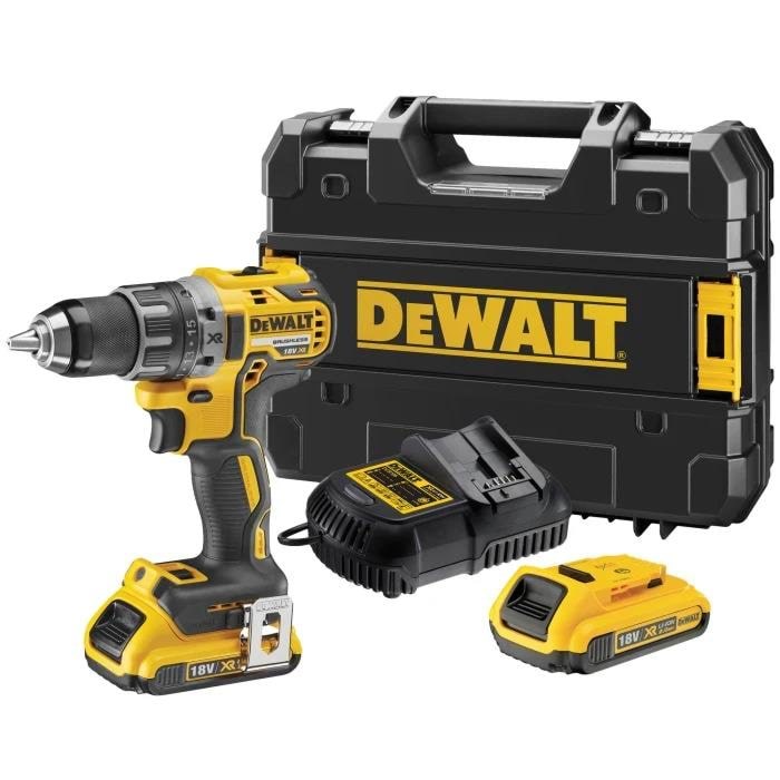 Dewalt 18v XR Bohrschrauber, 2x18 V/2,0 Ah - Schraubbohrmaschinen
