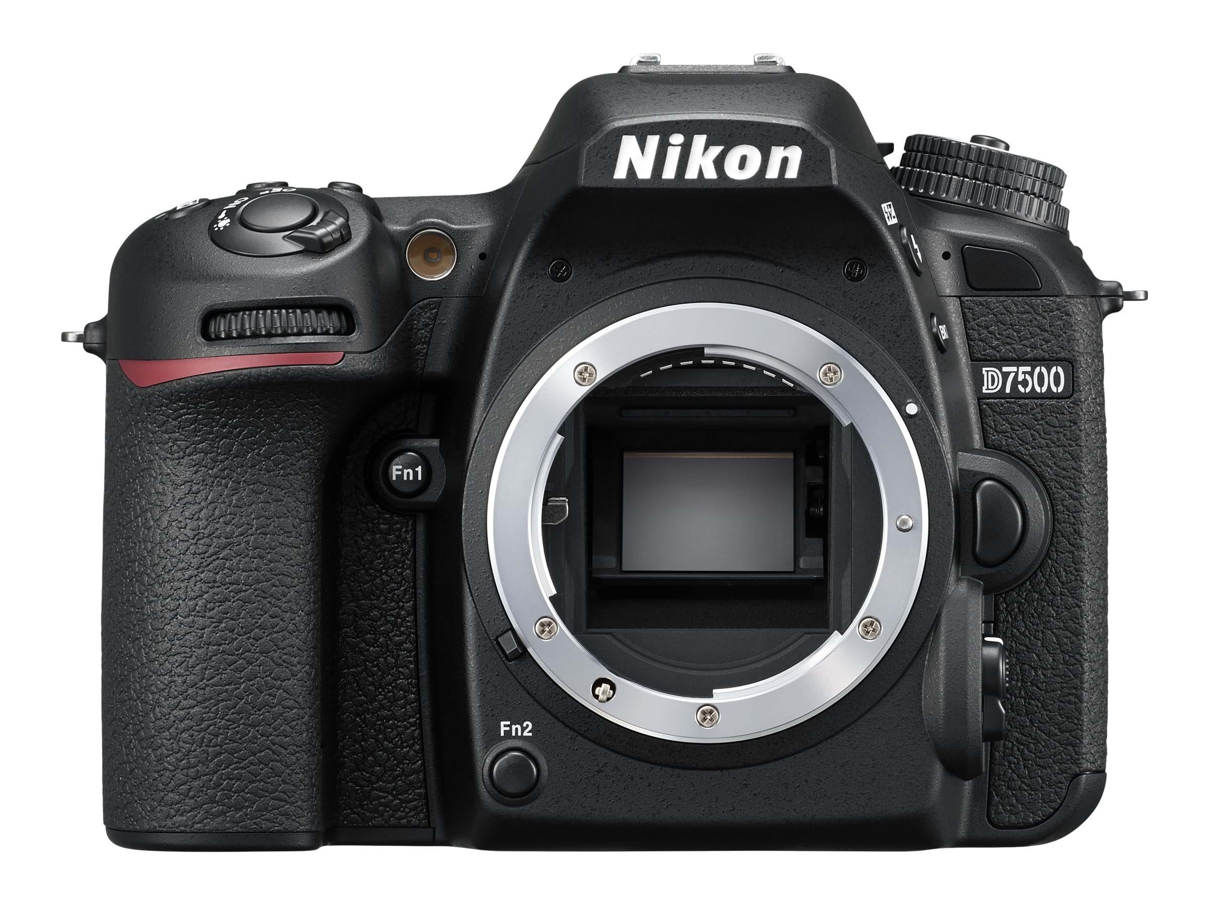 Nikon D7500 Body - Digital Kameras Black Vba510ae