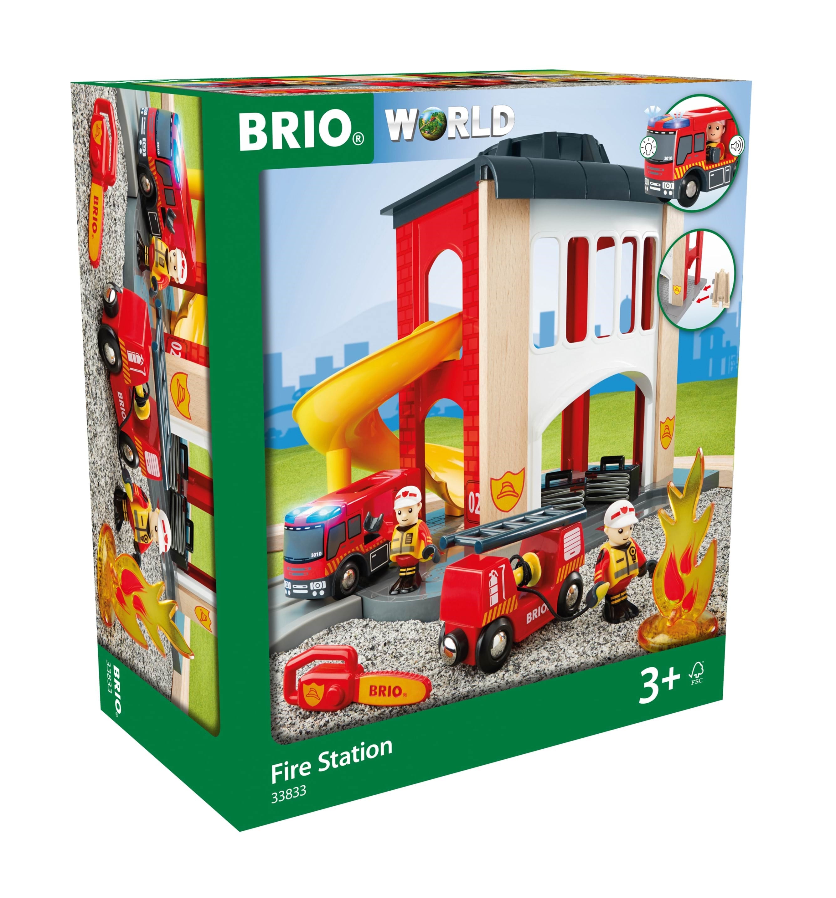 Brio Fire Station - Brio Train 33833