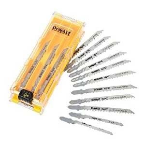 Dewalt Xpc Hcs / Bi-metal 14 Piece T Shank Wood Cutting Jig Saw Blade Set - Bohrer Bits Dt2298-qz
