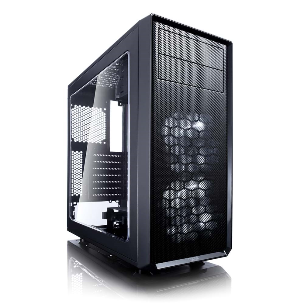 Fractal Design Focus G - Black - Gehäuse - Miditower - Schwarz - Gehaeuse Fd-ca-focus-bk-w