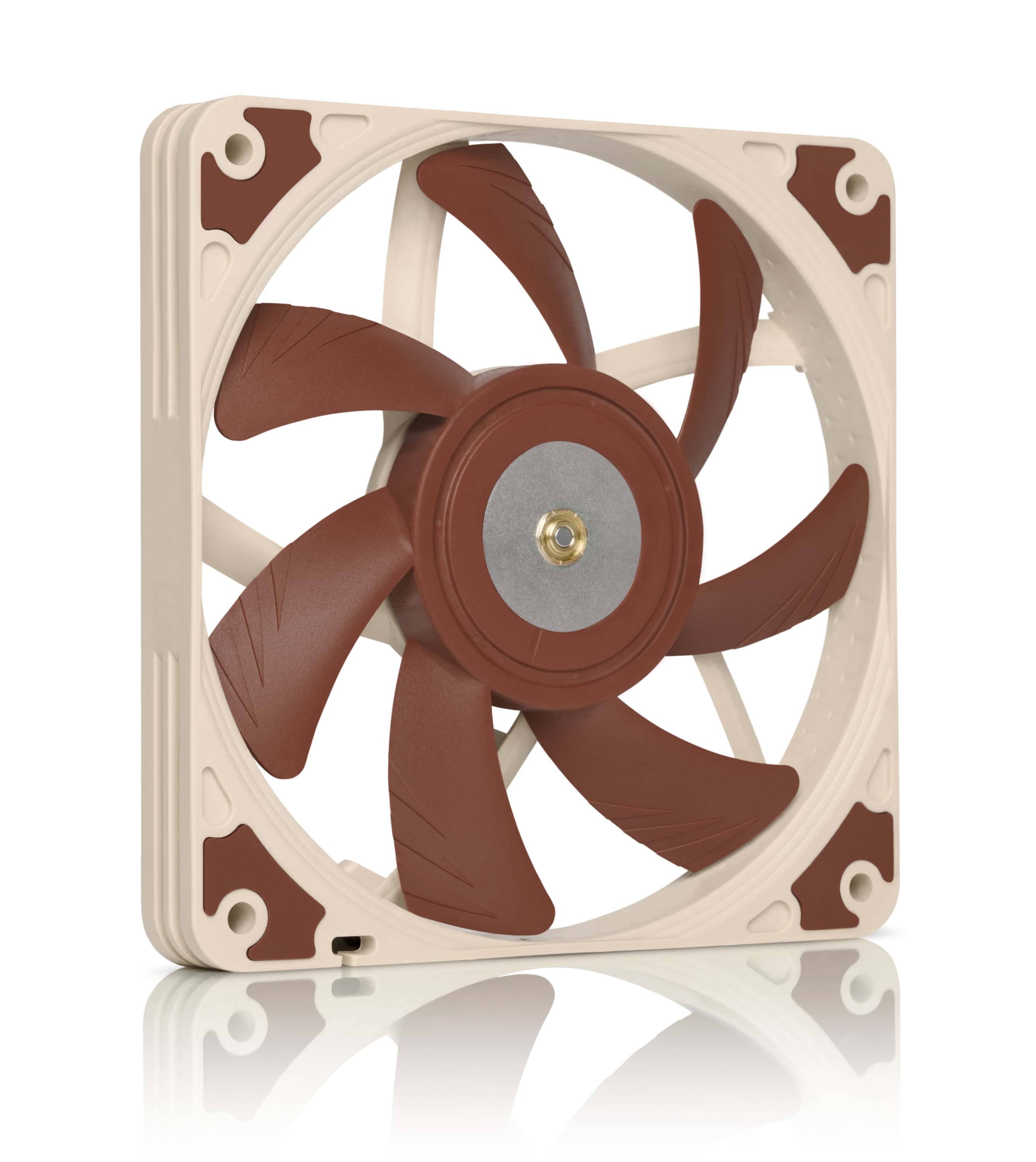 Noctua Nf-a12x15 Pwm - Gehäuselüfter - 120mm - Braun - 24 Dba - Gehaeuseluefter
