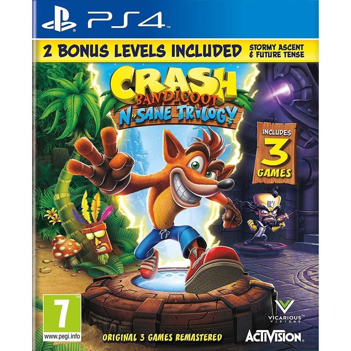 Crash Bandicoot N-sane Trilogy - Sony Playstation 4 - Samlung - Pegi 7 - Spiele 5030917236662