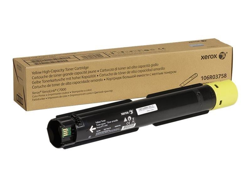 Xerox Versalink C7000 - High Capacity - Yellow - Original - Toner Cartridge - Druckerzubehoer Tinte Toner Gelb 106r03758